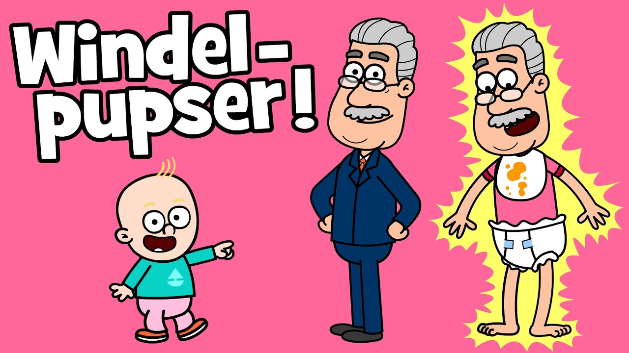 ♪ ♪ Kinderlied Familie  | Da da da, dei dei dei - Das Windelpupser Lied - Hurra Kinderlieder
