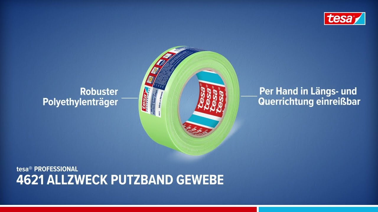 tesa&reg; Putzb&auml;nder Gewebe