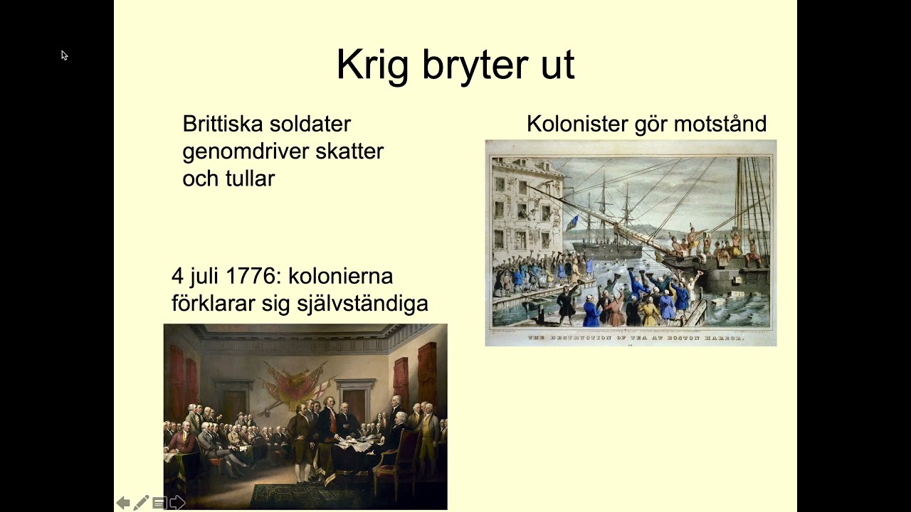 Revolutionernas tid: den nordamerikanska revolutionen