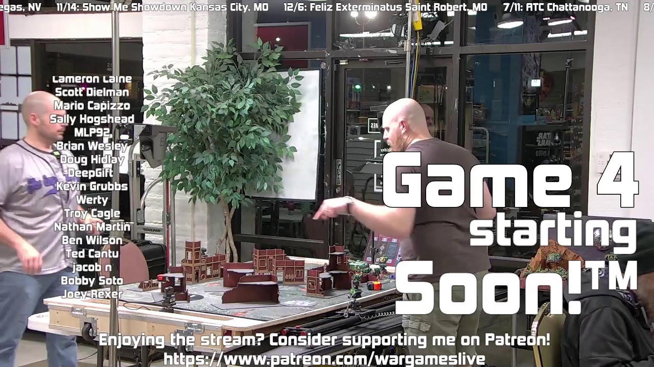 Paragon City Games GT Warhammer 40k Tournament Day 1