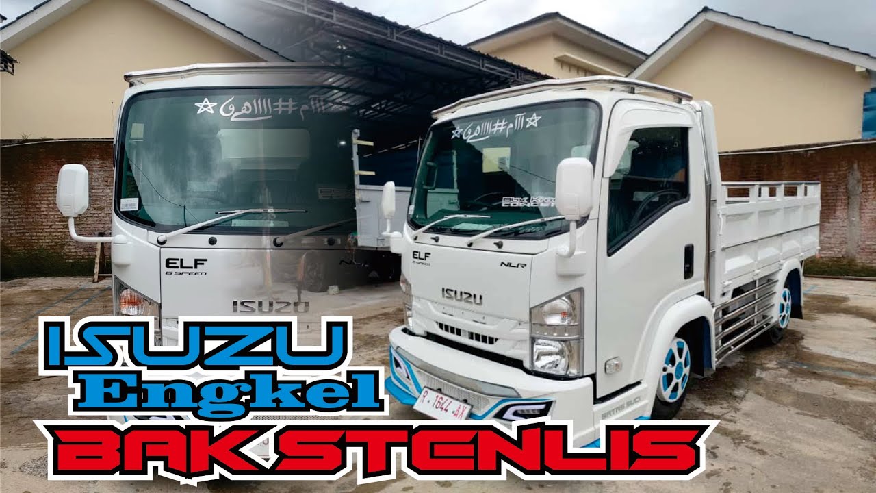 TRUCK ISUZU ENGKEL BAK STENLIS