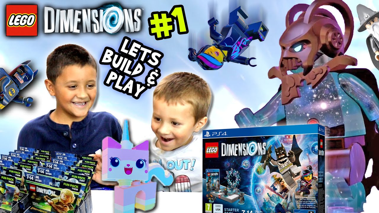Препятствует Построить & Play LEGO Размеры # 1: Starter Pack Timelapse и Голлум