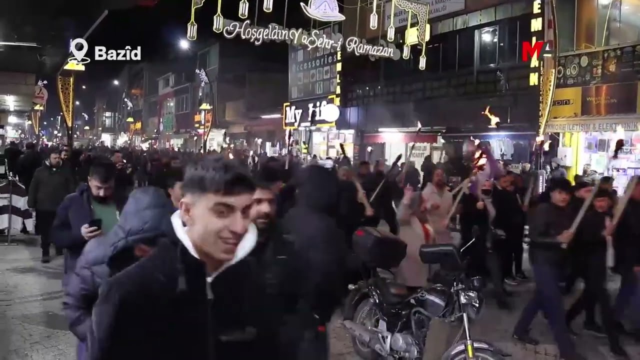 BAZÎD’DE NEWROZ YÜRÜYÜŞÜ