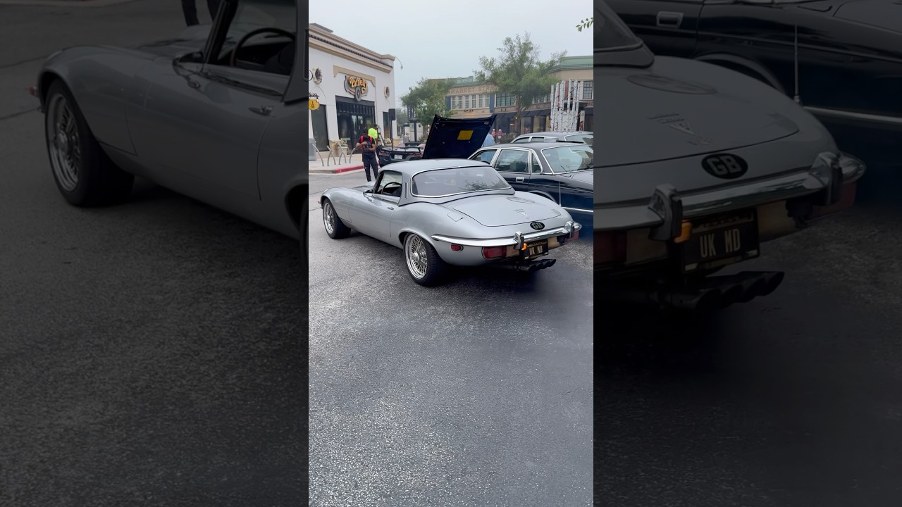 1974 Jaguar E Type - V12 Rumble Custom Exhaust