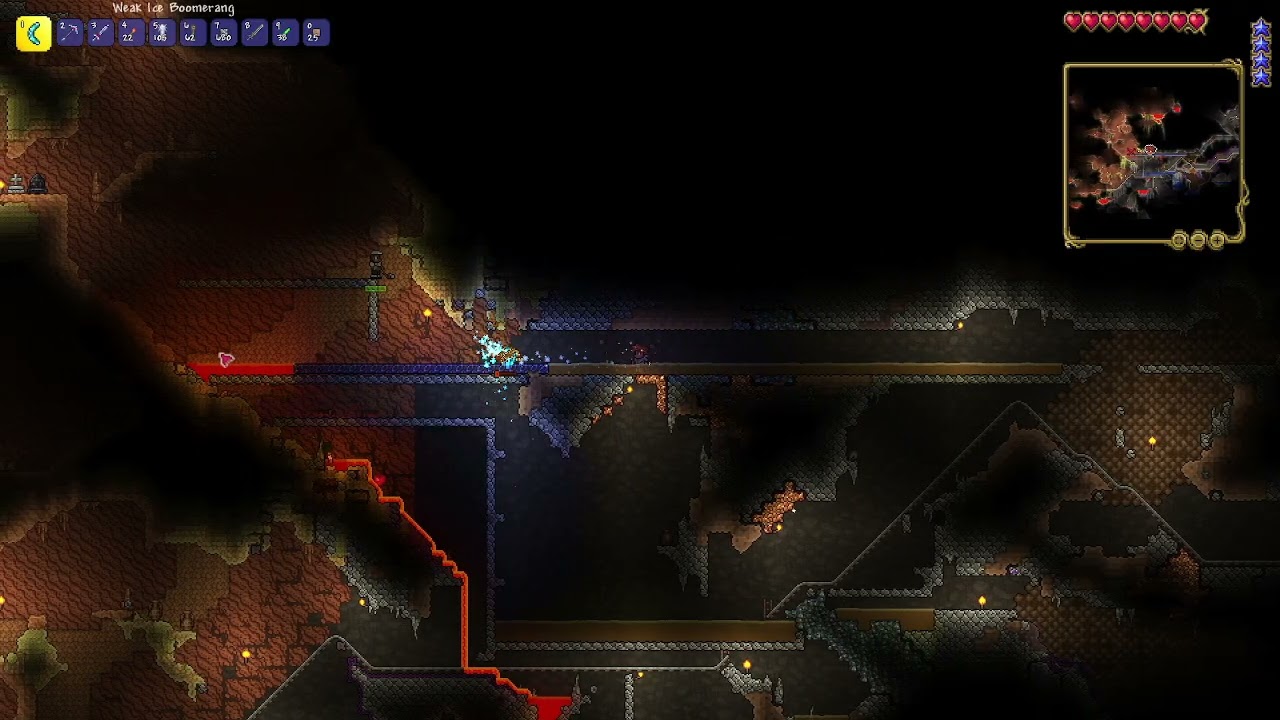 terraria 8. bölüm yeniden başladık kanser olmaya.