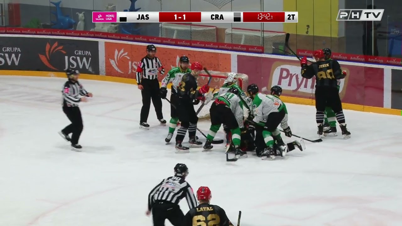 JKH GKS Jastrzębie - Comarch Cracovia 2:1 k.
