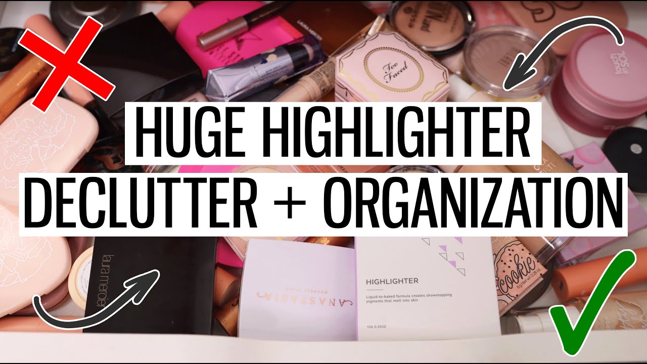 HUGE HIGHLIGHTER COLLECTION DECLUTTER + ORGANIZATION 2024