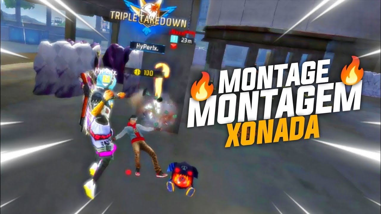 Jump Headshot Free Fire 🔥 Montagem Xonada