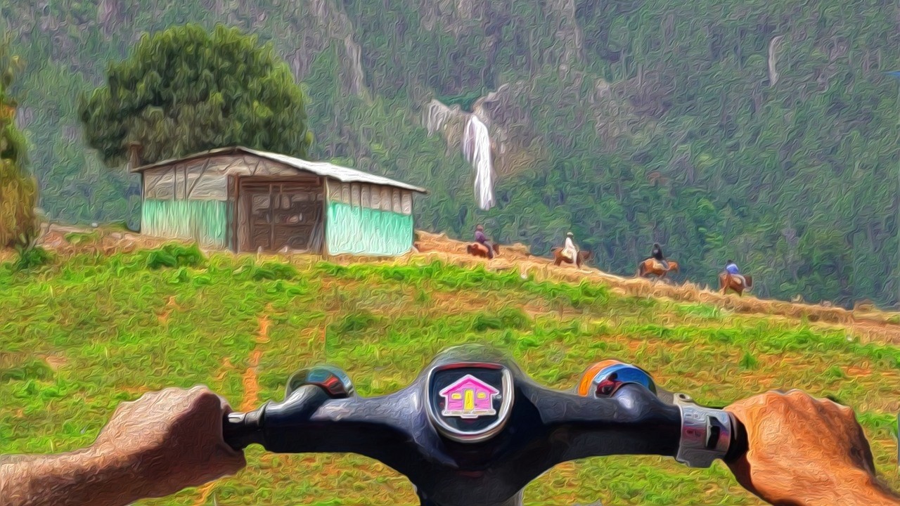 Un Pueblito llamado CONSTANZA campos Dominicanos 2da parte de la ruta en motor