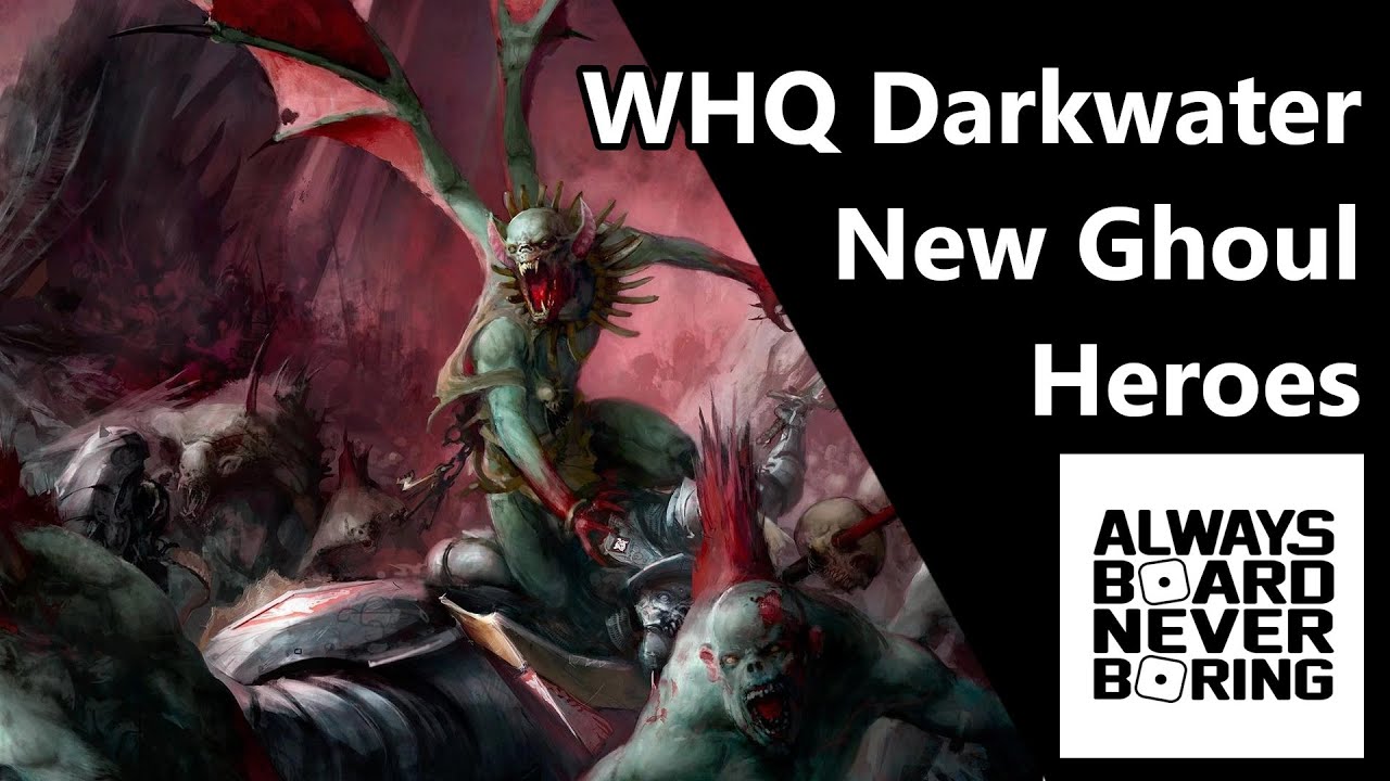 White Dwarf 520 Darkwater Heroes | Полный обзор новых героев Warhammer Quest из Flesh-Eater Courts