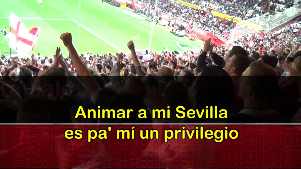 No me arrepiento de este amor entre un te quiero y te quiero Cánticos Sevillistas Biris Norte