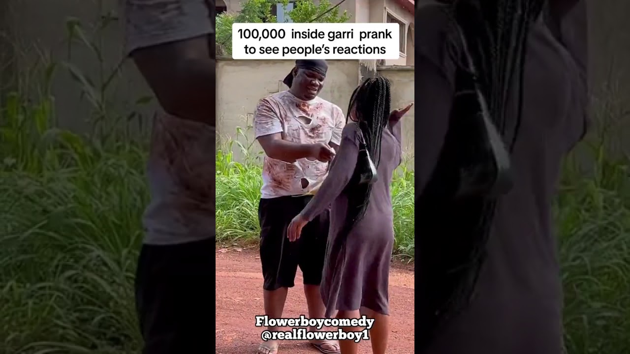 I pranked people with garri but everyone rejected it but they don't know I put 100k inside