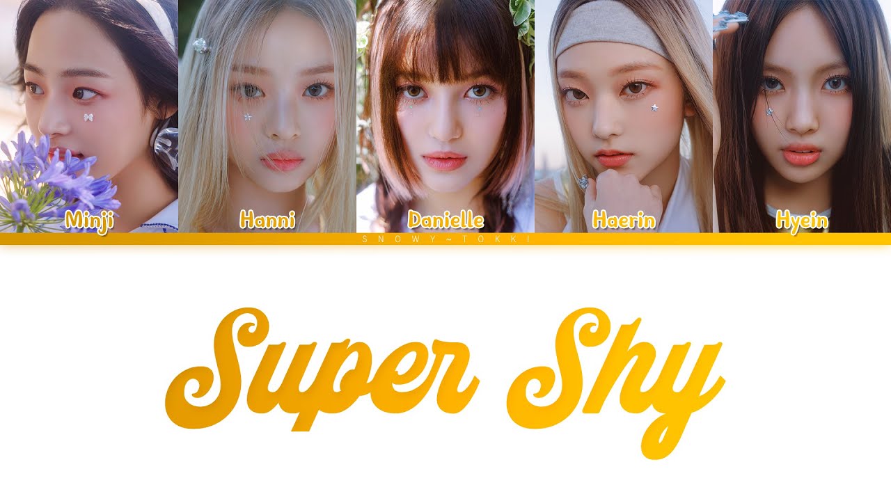 NewJeans (뉴진스) | 'Super Shy' | Color Coded Lyrics |【Rom/Eng/Esp】