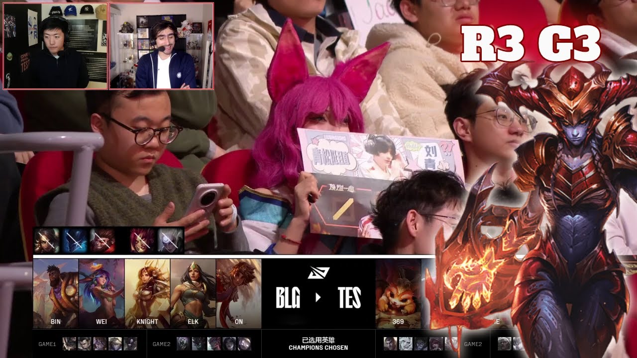 BLG vs TES - Game 3 | Round 3 S15 LPL Winter Playoffs 2025 | Bilibili Gaming vs Top Esports G3 full
