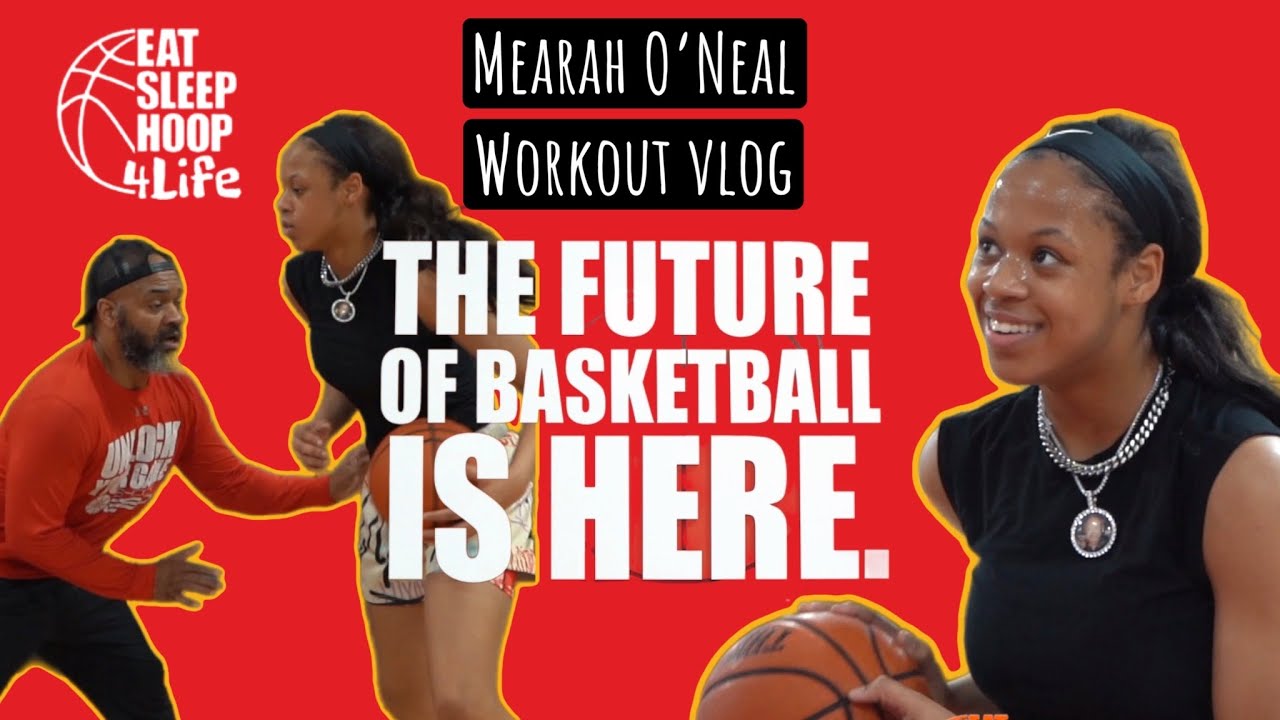 An Exclusive Look into Mearah O'Neal Workout Training With Former NBA Player Moochie Norris