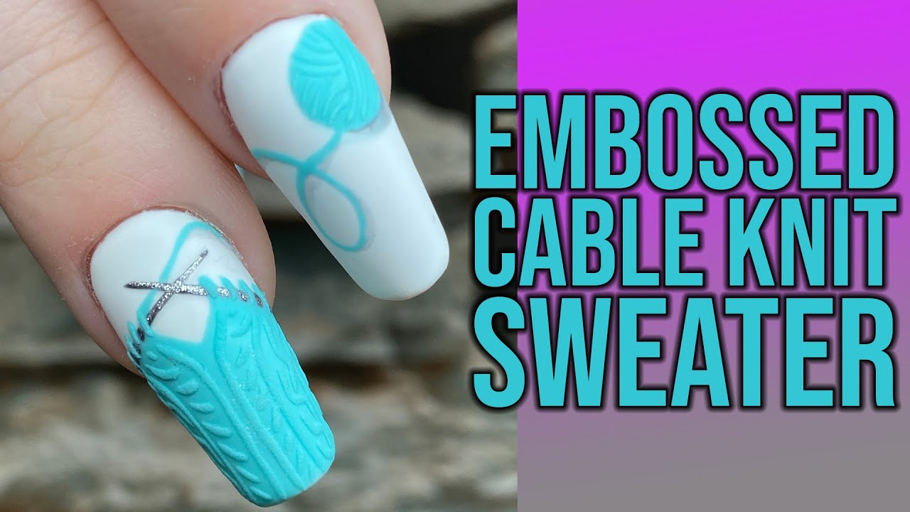 SWEATER NAILS - STILL BEING KNITTED!