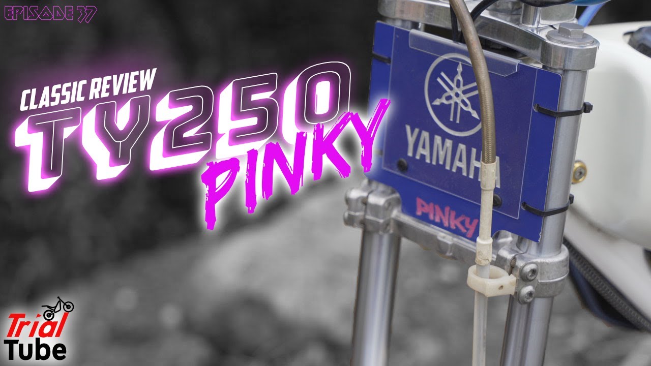 Trial Tube &mdash; Yamaha TY 250 PINKY, мы приветствуем вас! &mdash; Обзор классического байка