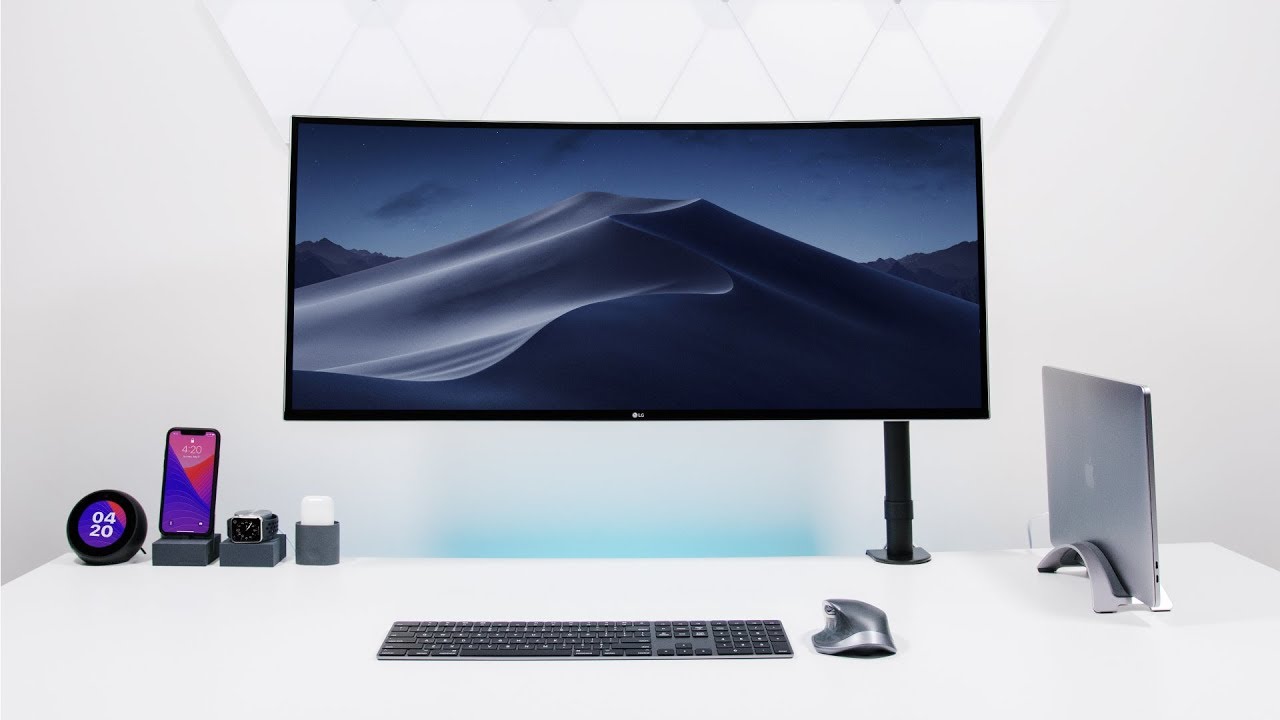 Apple Desk Setup Tour - Going ULTRAWIDE!