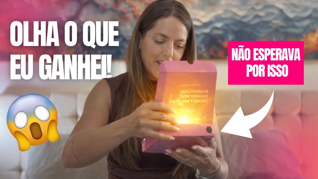 Mostrei TUDO que ganhei 🛍️😍😱