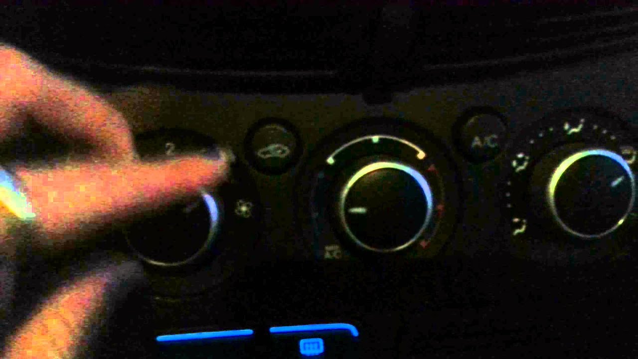 Issue with Ford Escape heat