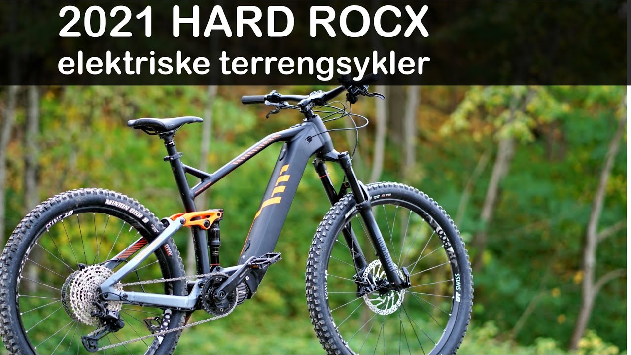 En introduksjon av 2021 Hard Rocx elektriske terrengsykler