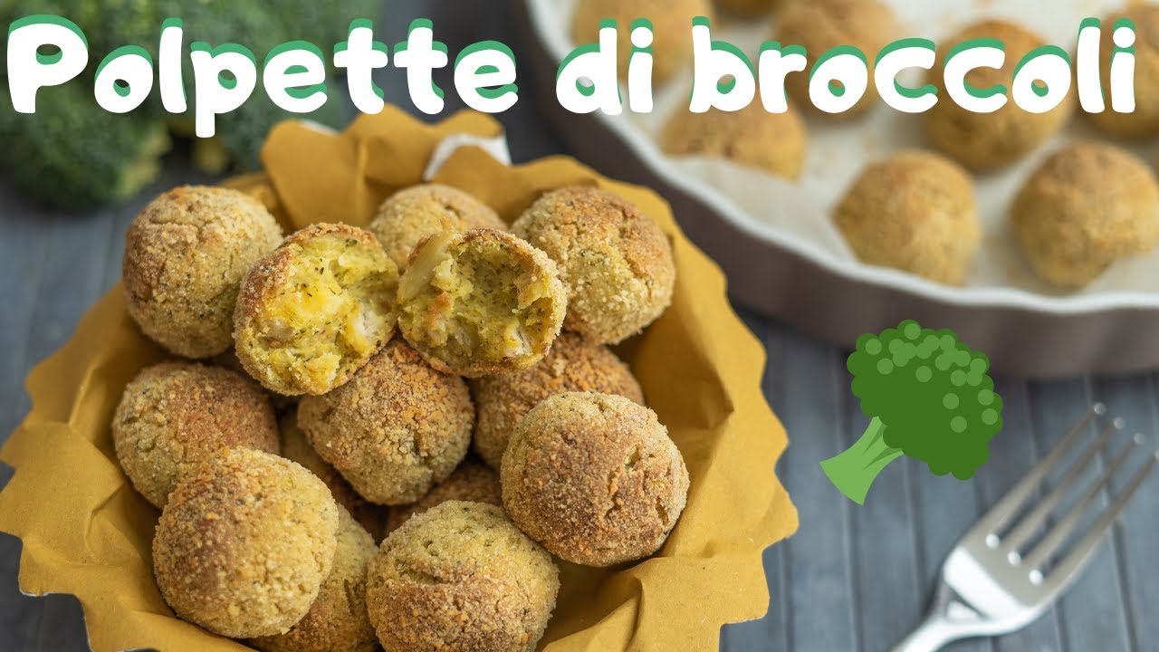 POLPETTE DI BROCCOLI E RICOTTA Ricetta Facile | Una Favola in Cucina