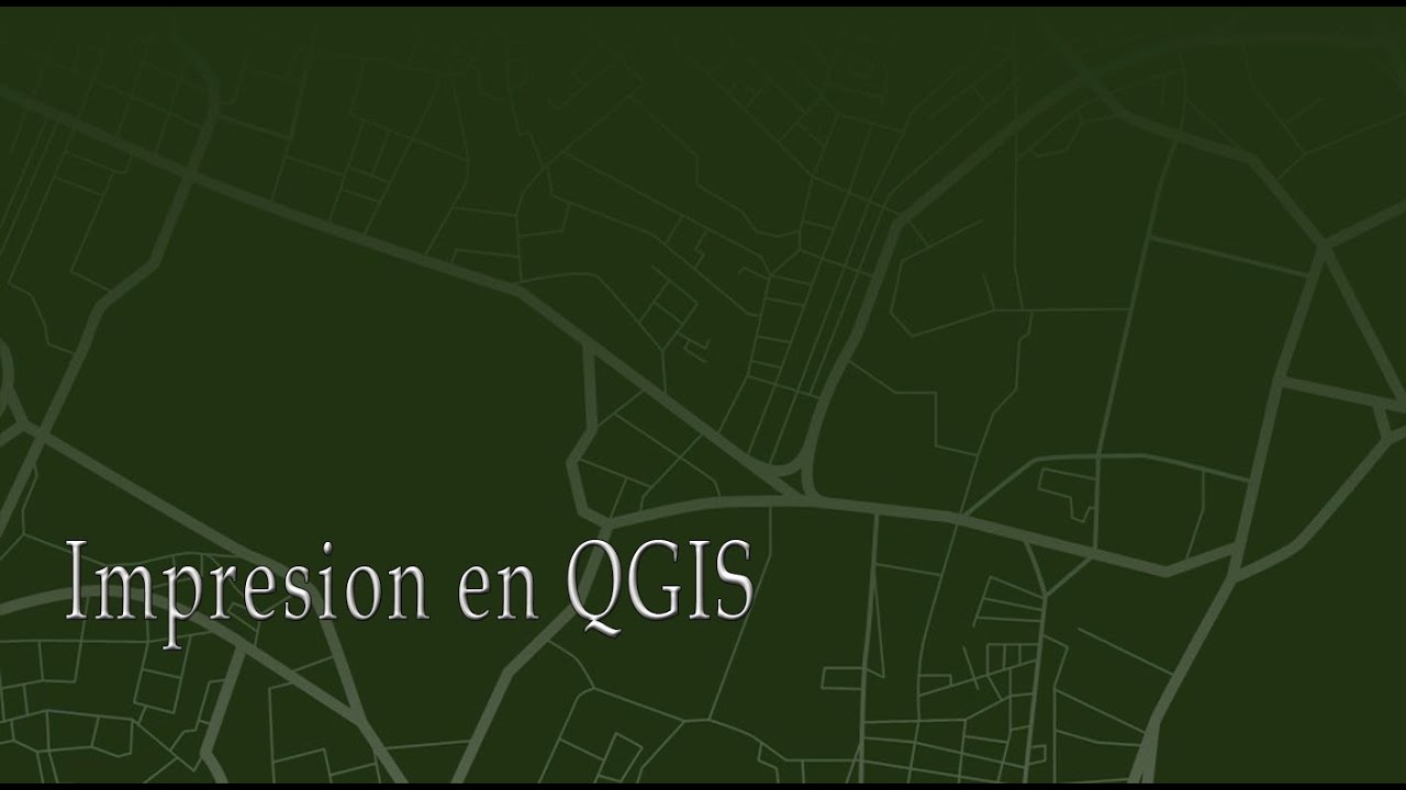 Imprimir  Mapas en QGIS