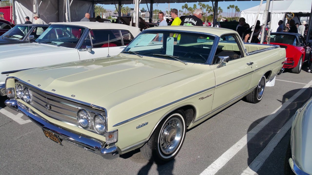 1969 Ford Ranchero 500 SOLD $25,000 Auction 351 V8 C4 Automatic 9 Inch Rear End 44K Original Miles