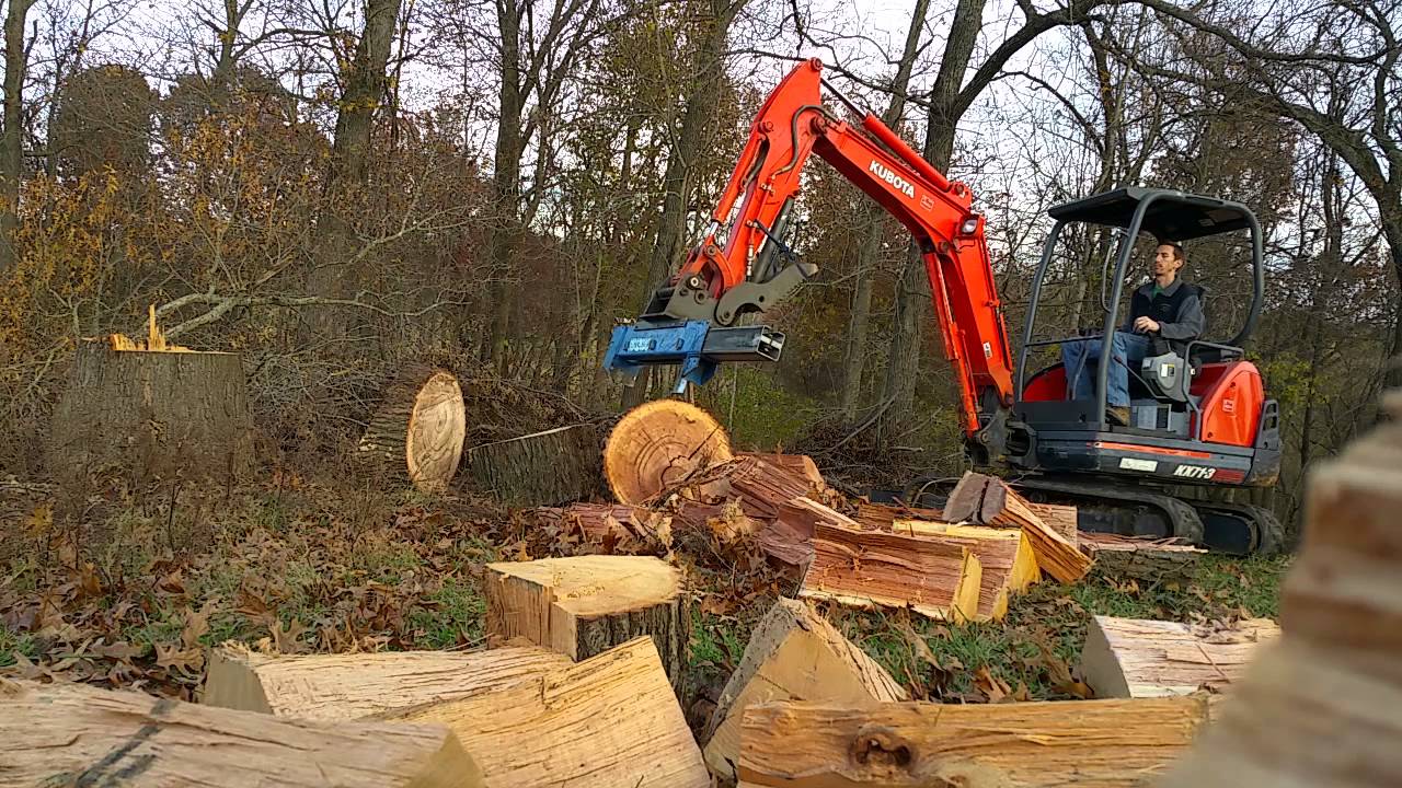 Excavator Log Splitter Project 3