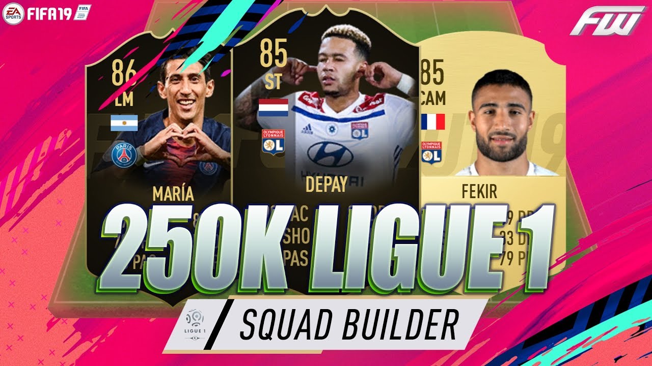 THE MOST OP 250K LIGUE 1 FIFA 19 Squad Builder w/ Custom Tactics & Player Instructions