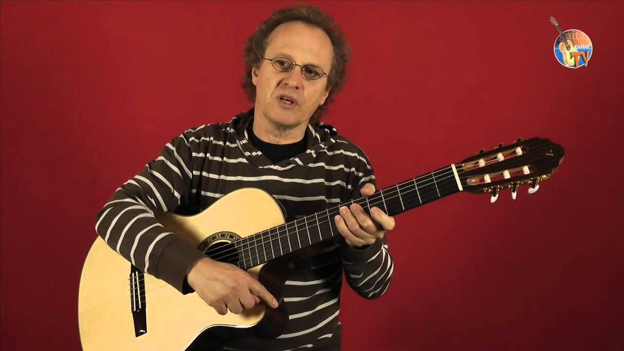 1.3 Gitarren, Haltung und Anschlag • Guitar-TV Gitarre lernen ohne Noten