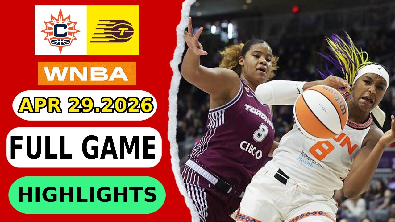 Connecticut Sun vs Toronto Tempo Full Game Highlights | 2026 WNBA Preseason