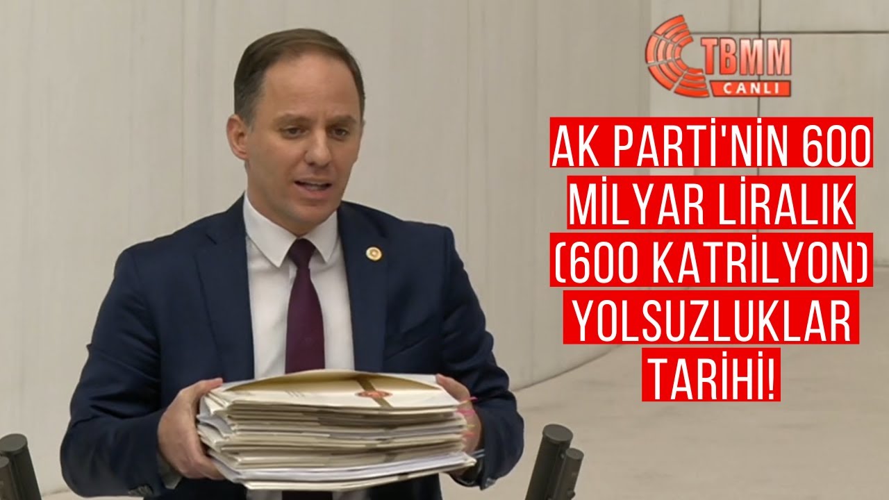 AK Parti'nin 600 Milyar Liralık (600 Katrilyon) Yolsuzluklar Tarihi!