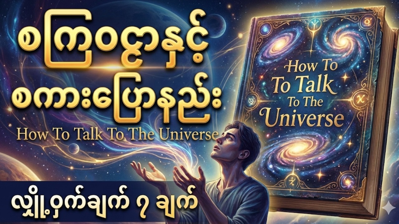 စကြဝဠာနှင့် စကားပြောနည်း - ကိုယ်လိုချင်တာမှန်သမျှ ရယူနိုင်မယ့် နည်းလမ်း