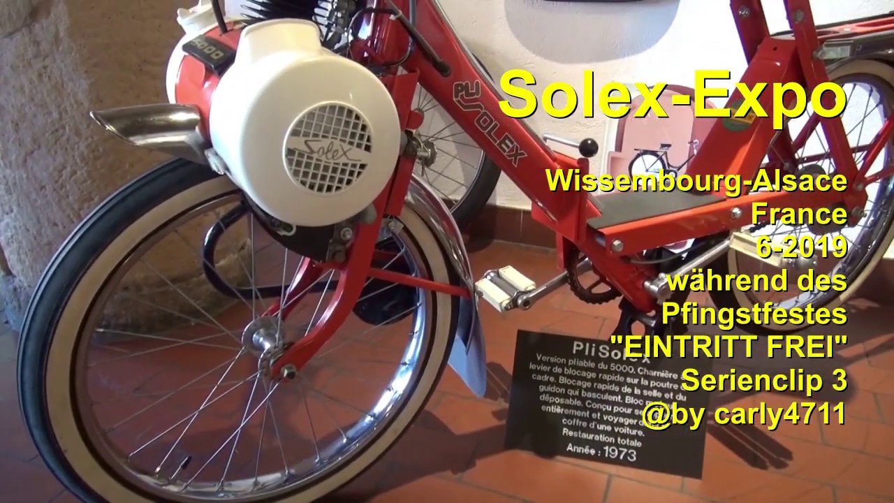 Solex Expo Sonderschau Pfingstfest Wissembourg Alsace France T3