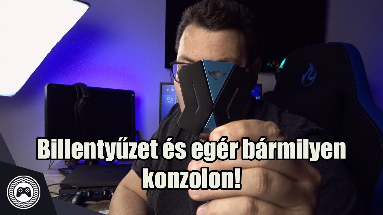 Billentyűzet és egér bármelyik konzolon! | SoG PERIFÉRIA ADAPTER KONZOLOKHOZ /SOG-CONV1/