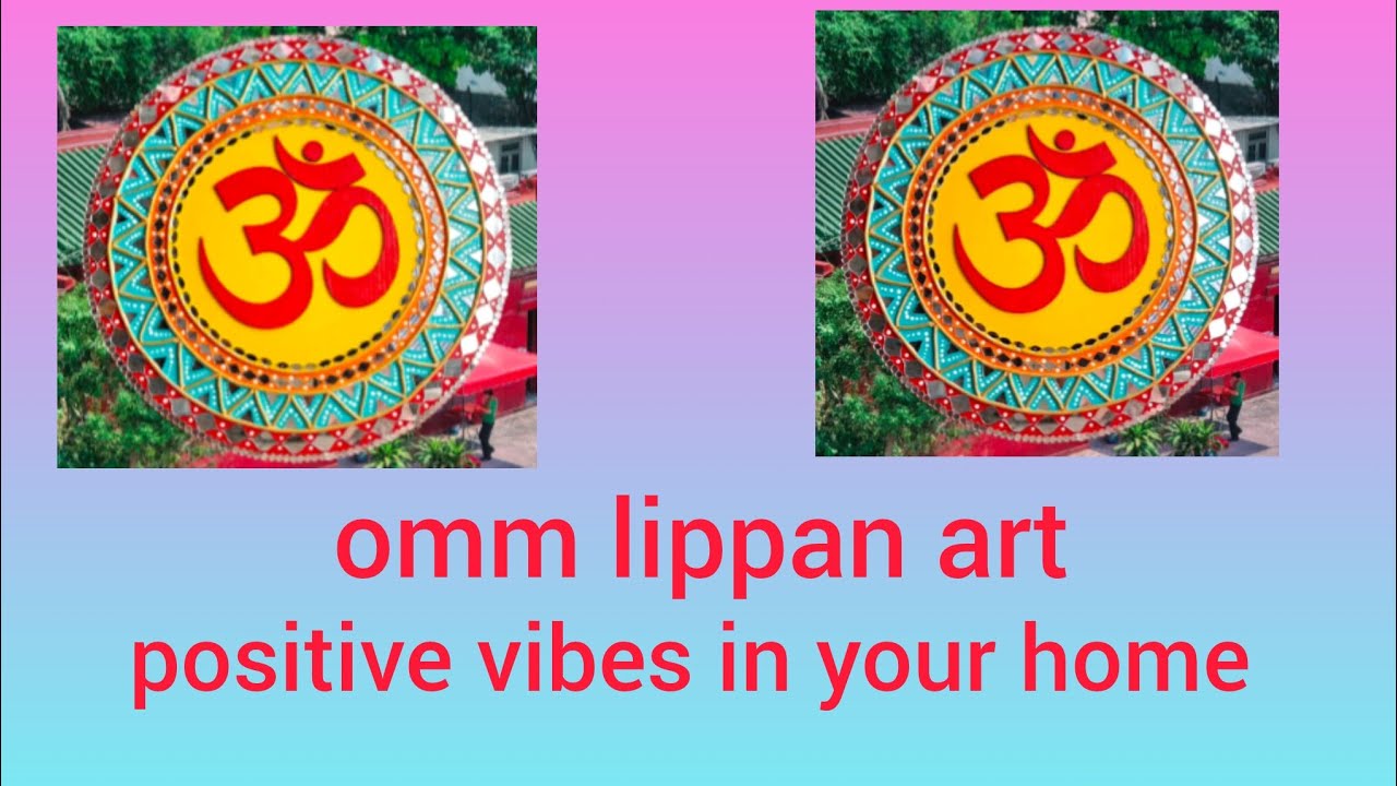 Omm lippan art ... positive vibes in ur home