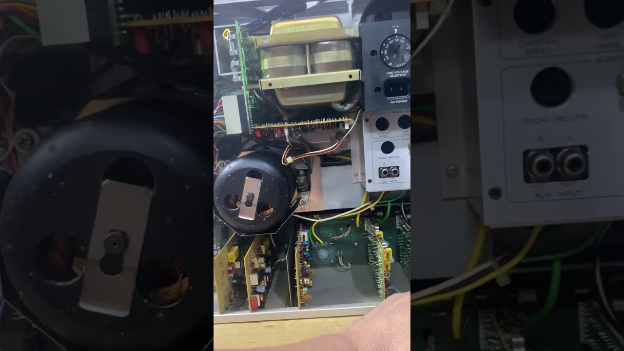 Mở máy revox B77 từ bên kia về sẽ như nào, các bác tham khảo