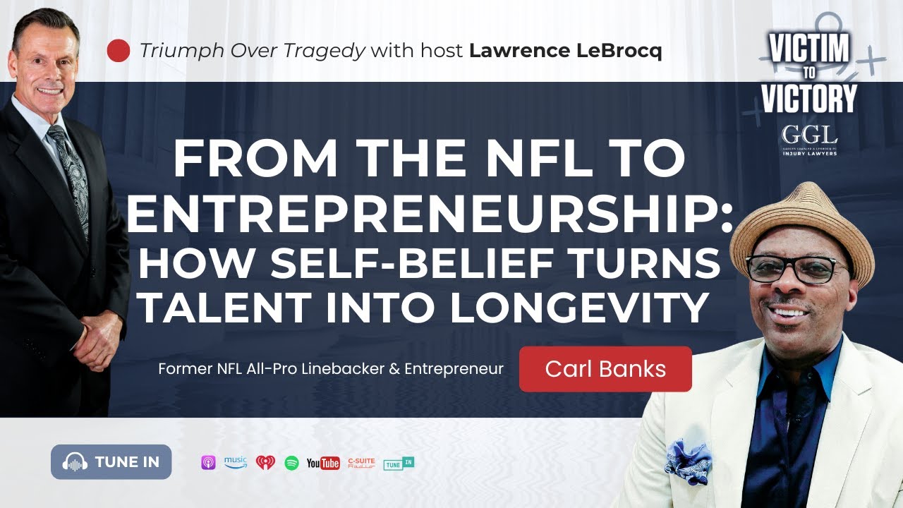 Episode 84: From the NFL to Entrepreneurship: How Self-Belief Turns Talent into Longevity