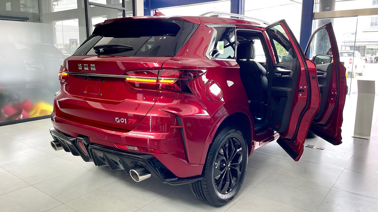 NEW SWM G01FF (2024) Sport Car - Red Color