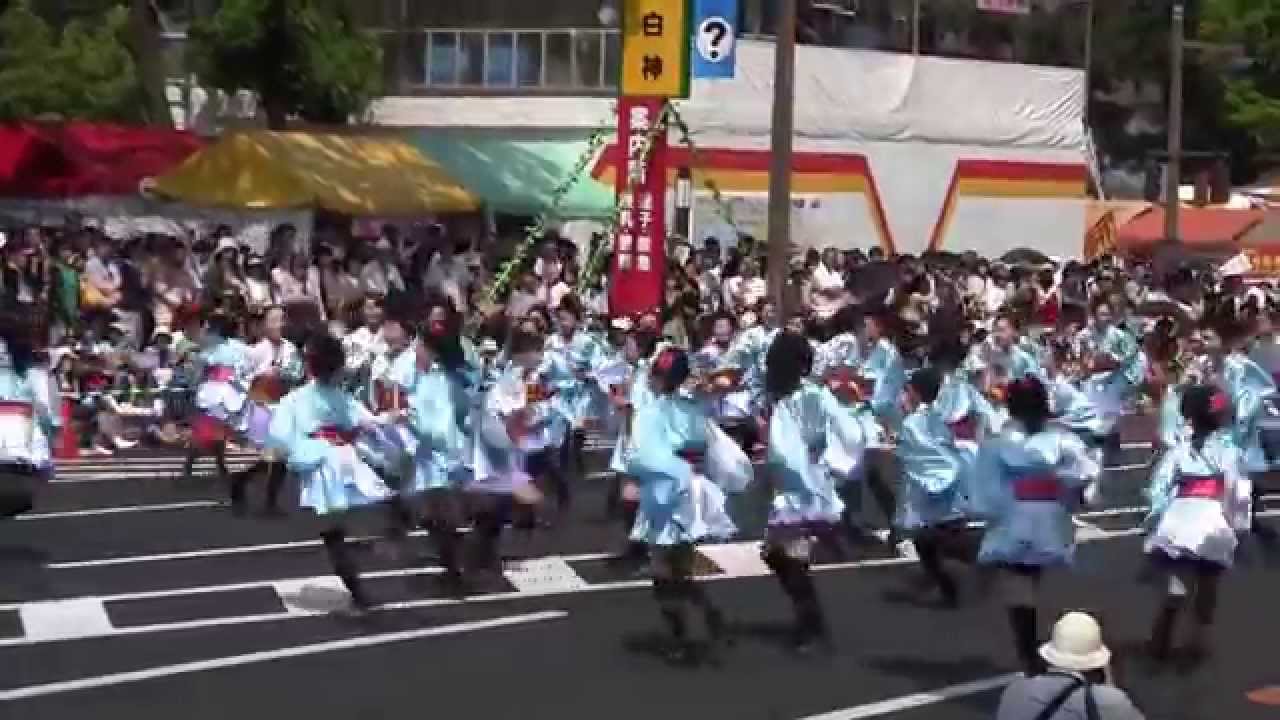 ひろしまフラワーフェスティバル(2012/5/5)「安田女子高等学校ダンス部 光向花」