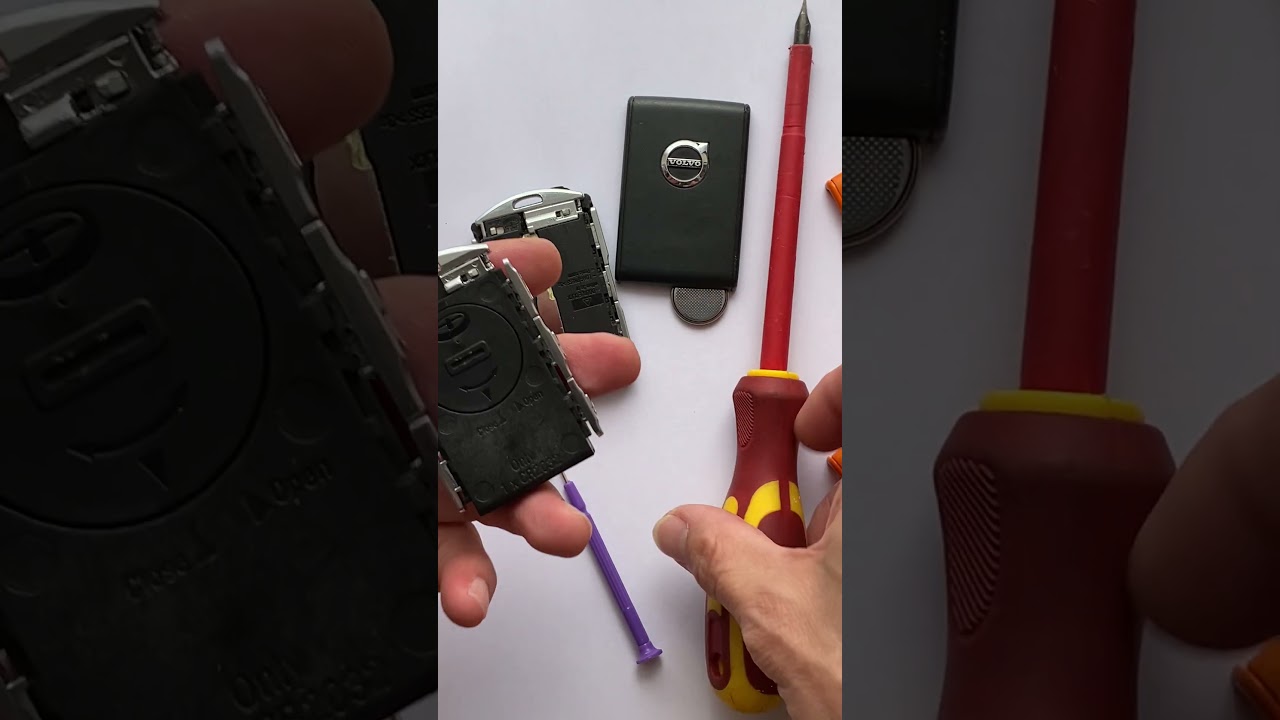 Замена батареи брелока Volvo 2019-2025 