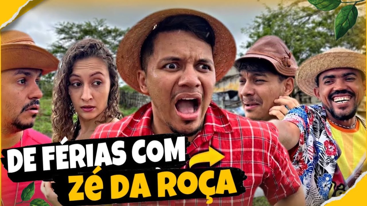 ZÉ DA ROÇA E NENEU APRONTAM NAS FÉRIAS E OLHA NO QUE DEU