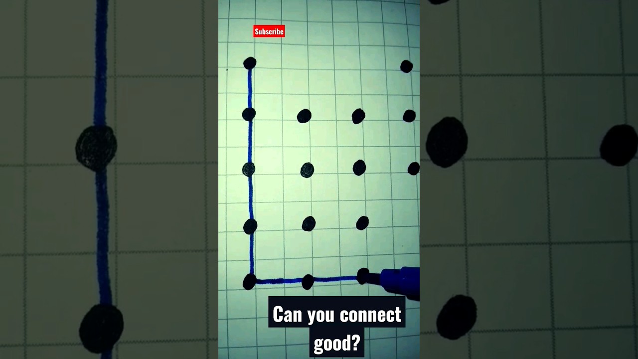 Connect the dots without crossing line🌀 #shorts #satisfying