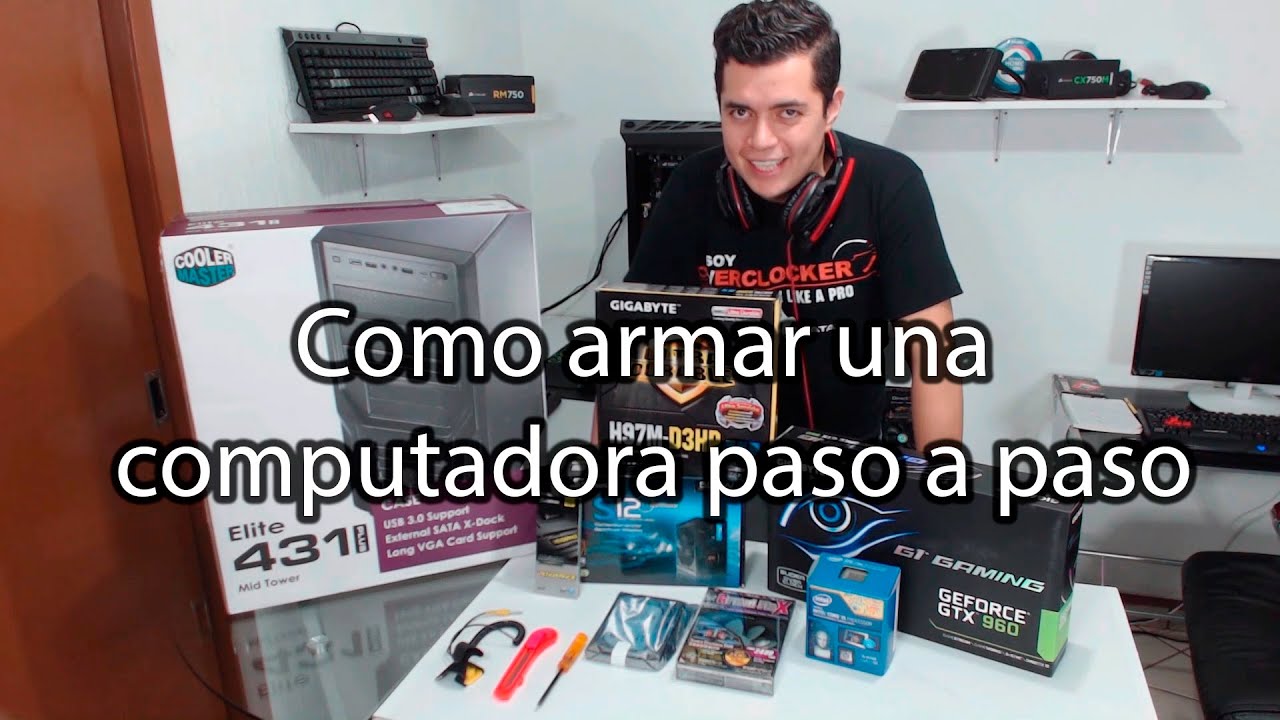 Como armar una computadora para juegos basica paso a paso | Proto HW