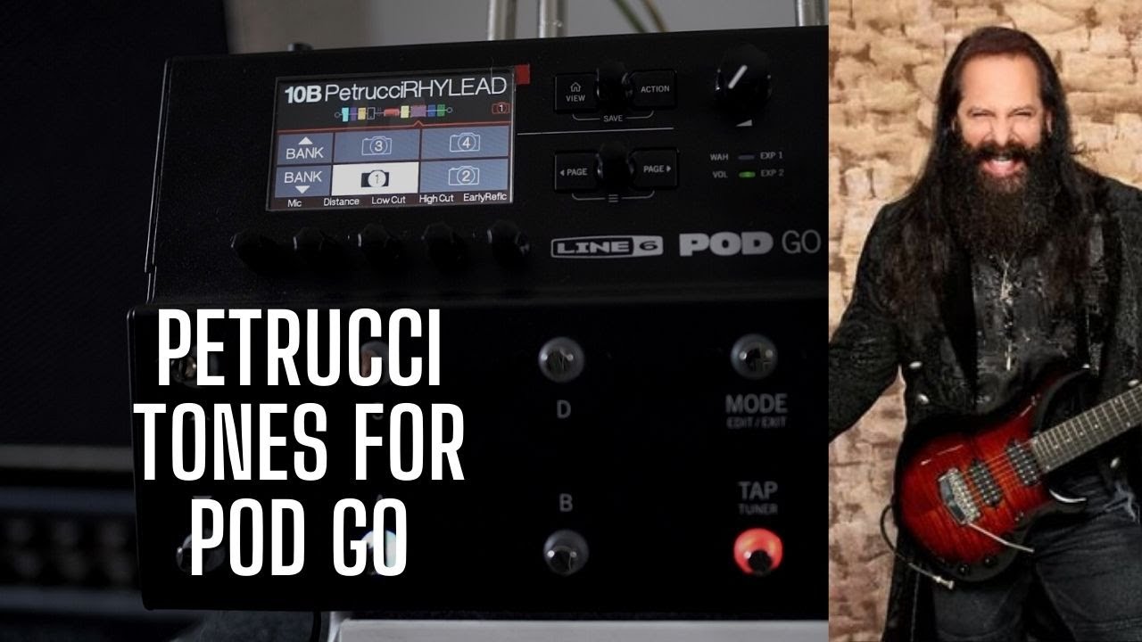 Sound Like Petrucci with Line 6 Pod Go