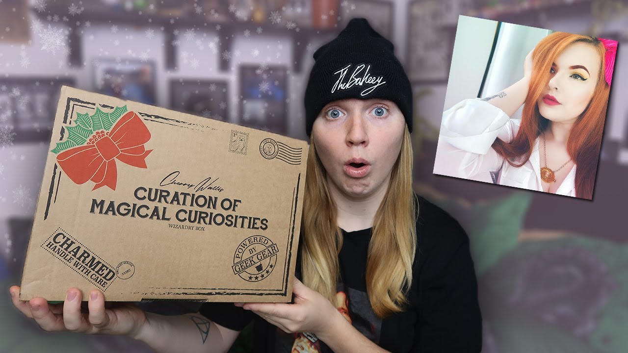 Unboxing Curation of Magical Curiosities - Christmas 2019 By Cherry Wallis
