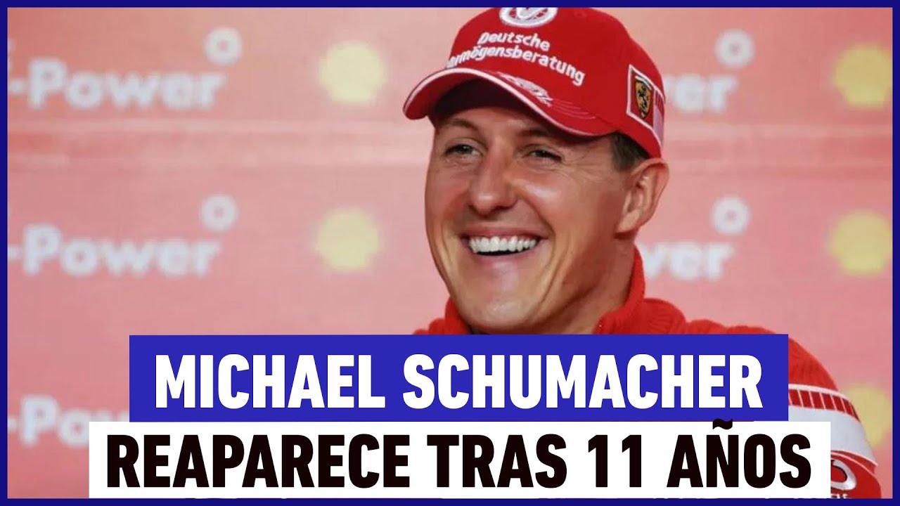 Michael Schumacher reapareció a 11 años de su accidente