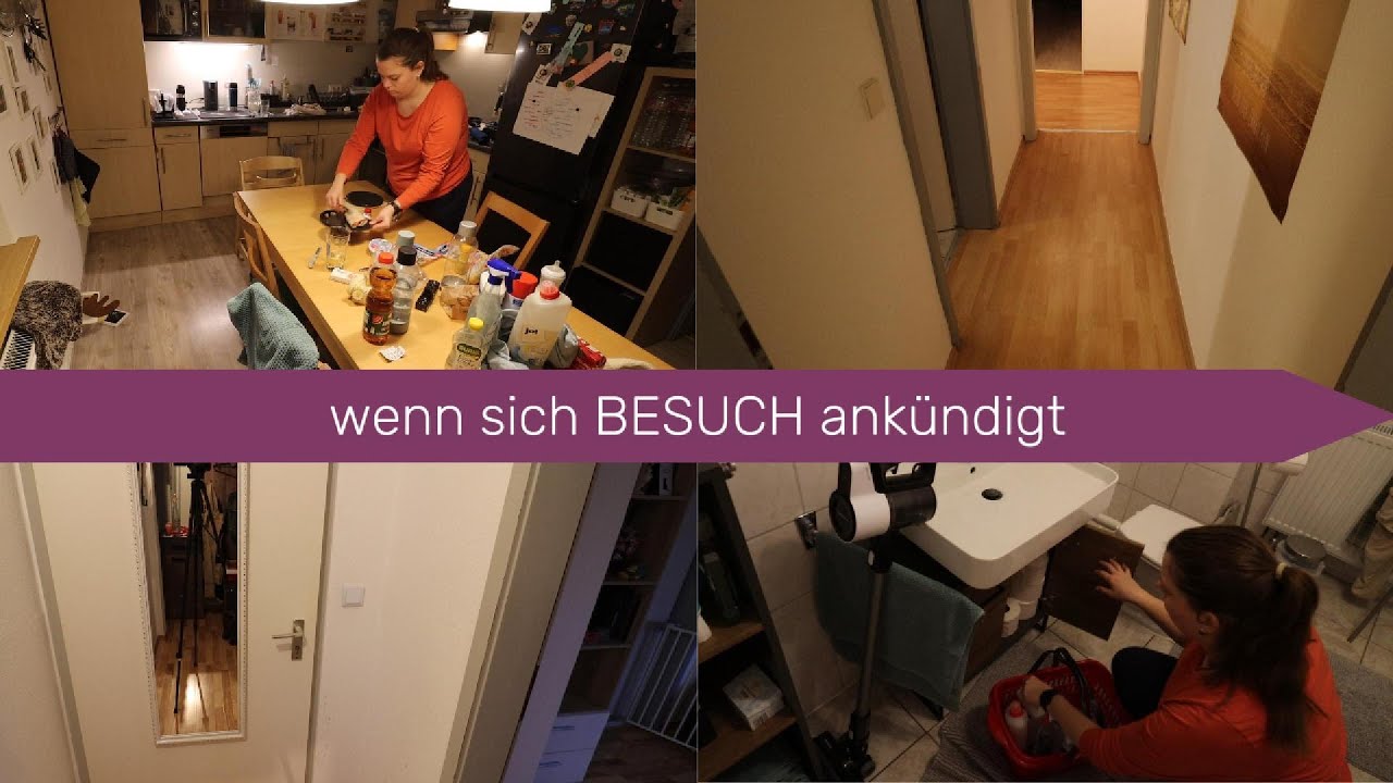 wenn sich BESUCH ankündigt | PUTZROUTINE | Lana