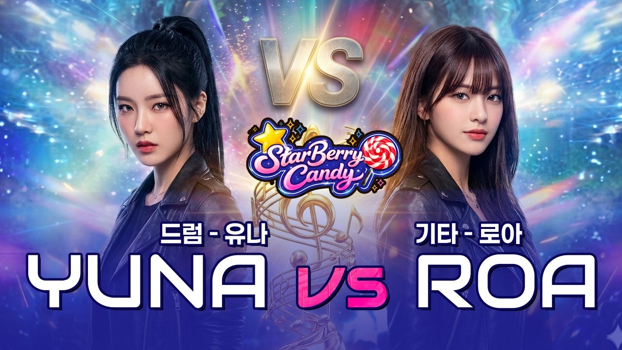로아의 기타 Solo & 유나 드럼 Solo 연주 